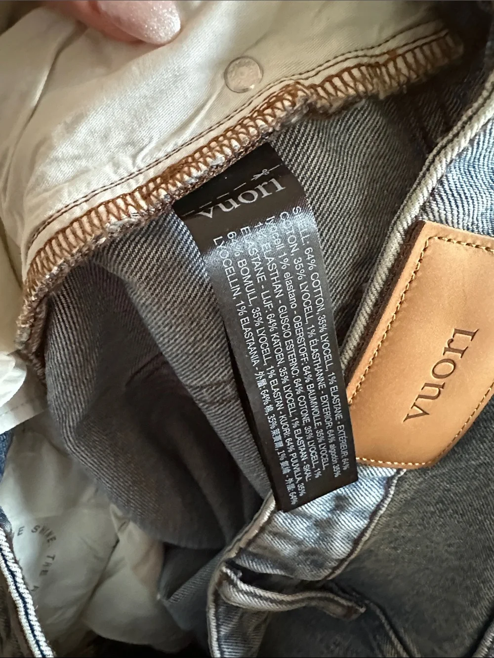 Vuori Light Blue Slim Straight Men's Jeans